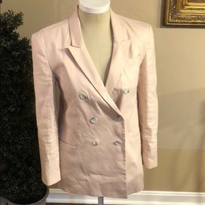 Express linen blazer